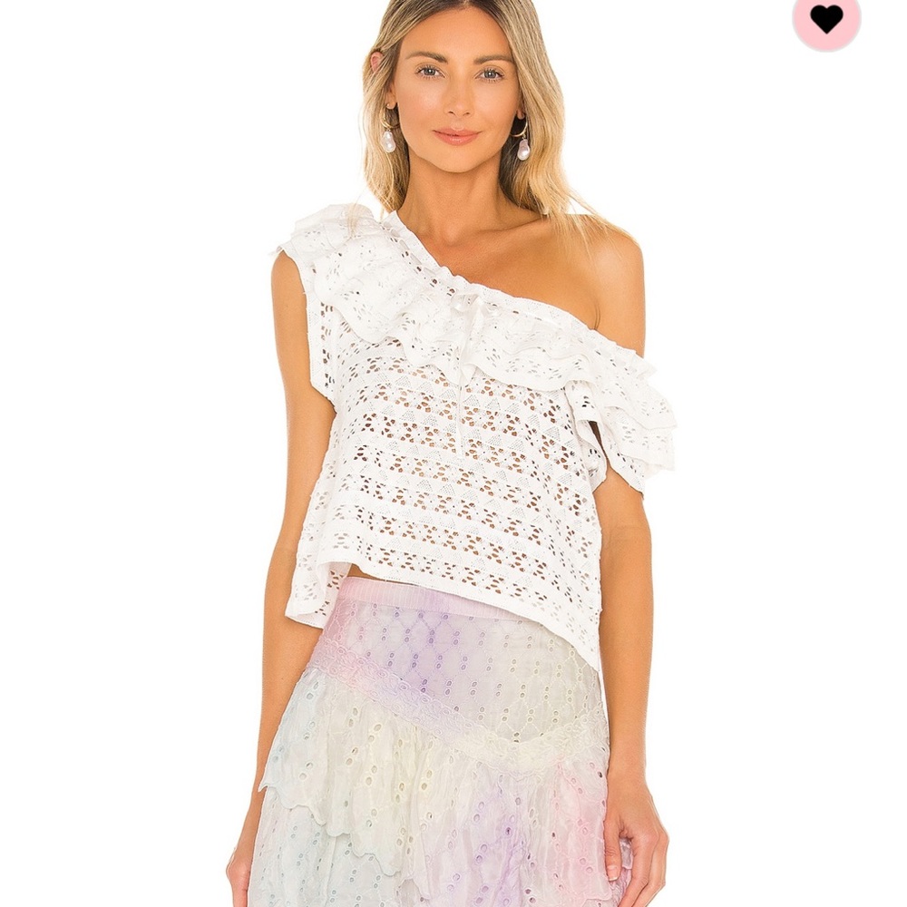 LOVESHACKFANCY cruise top size small